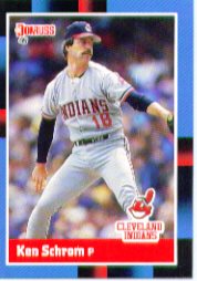1988 Donruss Baseball Cards    501     Ken Schrom
